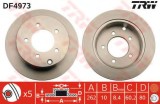 Disc frana MITSUBISHI LANCER Limuzina (CY, CZ) (2007 - 2016) TRW DF4973