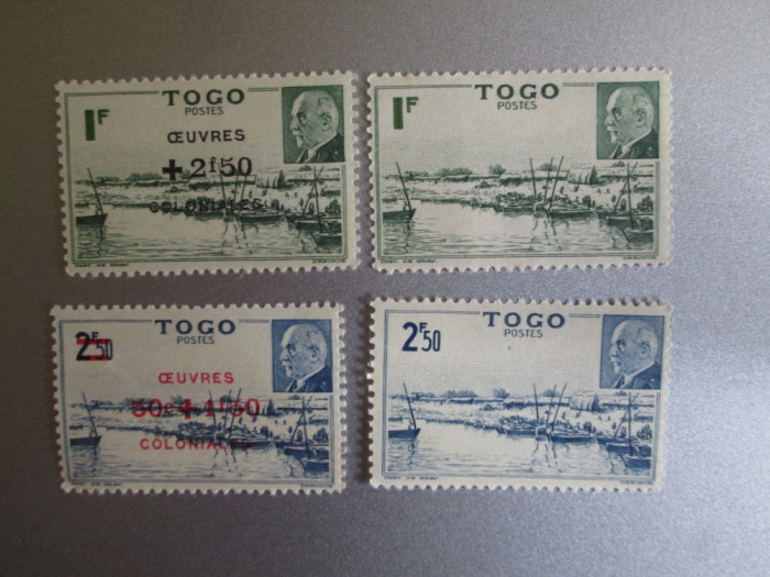 TOGO SERIE MNH/MH=209