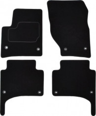 Covorase auto (set, velur, 4 bucati, culoare negru) VW TOUAREG intre 2002-2010 foto