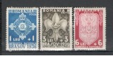 Romania.1936 Jamboreea nationala Brasov TR.47, Nestampilat