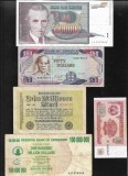 Set 5 bancnote de prin lume adunate (cele din imagini) #341, America Centrala si de Sud