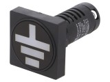 Indicator &Icirc;mpăm&acirc;ntare 22mm IP54 24V