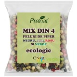 Mix din 4 Feluri de Piper Ecologic/Bio 50g