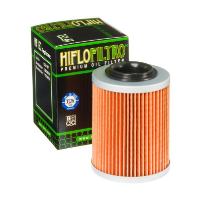 MBS Filtru ulei Hiflofiltro HF152, Cod OEM Aprilia 02 56 187, Cod Produs: HF152 foto