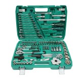 Trusa chei tubulare hexagonale, fixe, torx, imbus antrenor cu clichet 121 piese Breckner Germany