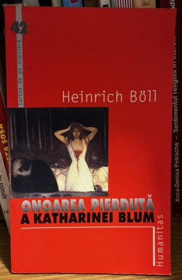 Onoarea pierduta a Katharinei Blum - Heinrich Boll foto