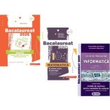 Pachet Bacalaureat 2026. Limba si literatura romana, Matematica M-stiintele-naturii si M-tehnologic si Informatica. Ghid de pregatire clasele 11-12 in
