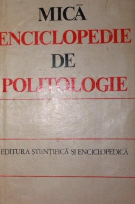 MICA ENCICLOPEDIE DE POLITOLOGIE foto