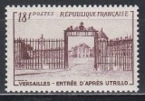 Franta 1952 - Castelul Versailles, MNH, Nestampilat