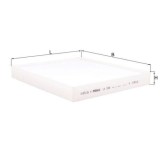 Mahle Filtru, aer habitaclu