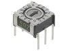 &Icirc;ntrerupător Codificare HEX/BCD 16 Poz THT 80m&Omega;