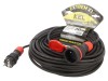 Prelungitor KEL 30m, 16A, IP54, 3x1.5mm&sup2;, H05RR-F, Negru