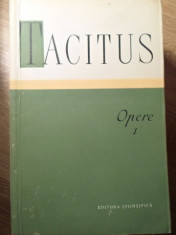 OPERE VOL.1 DIALOGURI DESPRE ORATORI. DESPRE VIATA LUI AGRICOLA-P. CORNELIUS TACITUS foto