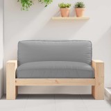 VidaXL Perna pentru palet pentru șezut Gri 120x80x12 cm