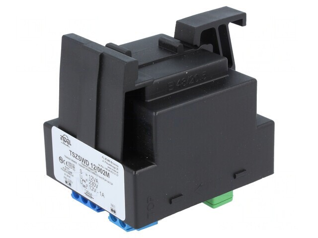 Transformator Alimentare 12V 1A pentru Şină DIN