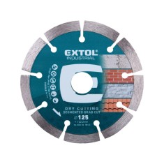 EXTOL INDUSTRIAL disc diamantat, segmentat pentru taiere uscata, 230mm foto
