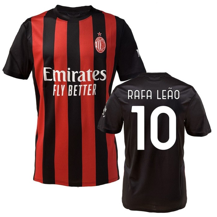 AC Milan tricou de fotbal replica 25/26 Home Leao - L