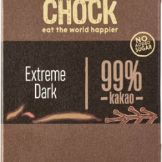 Ciocolata Extreme Dark 99% Cacao Raw Vegana Bio 70gr LoveChock