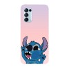 Husa compatibila cu Oppo A76, Viceversa, model Smooshed face Stitch, Silicon, TPU, Transparent, Carcasa