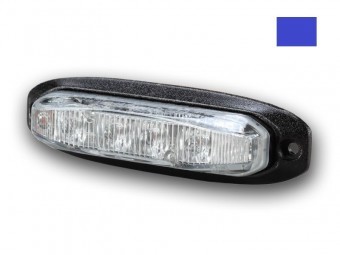 Stroboscop profesional LED Predator X6 Albastru 12V-24V foto