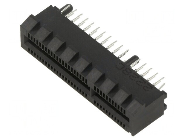 &quot;PCI Express Edge Card 64-Pin Black&quot;