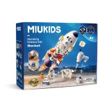 Racheta Miukids spatiala de jucarie cu accesorii incluse, Hola