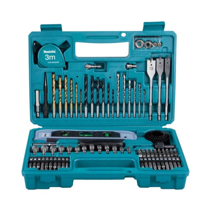 Set 102 accesorii, Makita, pentru gaurire / insurubare