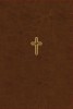Nasb, Thinline Bible, Giant Print, Leathersoft, Brown, Red Letter Edition, 1995 Text, Comfort Print