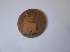 UK 1/2 Penny 1885 regina Victoria