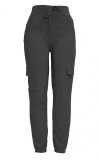 Cumpara ieftin Pantaloni cargo pentru femei Xpose, cu talie inalta, casual, negru, XL XXL - OUTLET