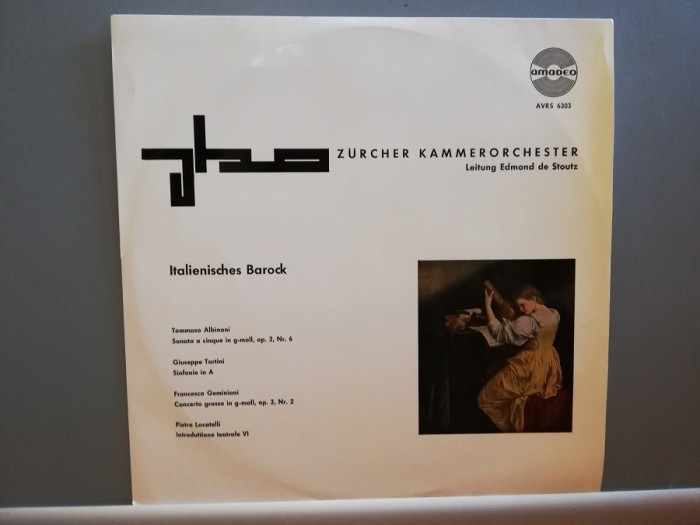 Italian Barock : Albinoni /Tartini/Locatelli (1970/Amadeo/RFG ) - VINIL/ (M)
