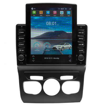 Navigatie Citroen C4 2010-2018 AUTONAV Android GPS Dedicata, Model XPERT Memorie 64GB Stocare, 4GB DDR3 RAM, Butoane Si Volum Fizice, Display Vertical foto