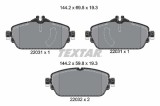 Set placute frana TEXTAR 2203101