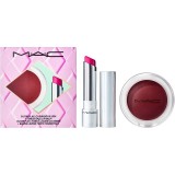 MAC Cosmetics Holiday No Work All Glow Play Kit set cadou de buze culoare Purple 1 buc