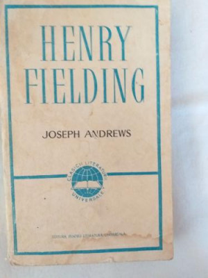 Henry Fielding - Joseph Andrews foto