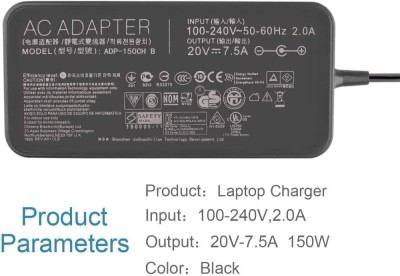 Incarcator Laptop Gaming, Asus, ROG Zephyrus G14 GA401I, GA401IH, GA401IHR, GA401II, GA401IU, GA401IV, GA401IVC, ADP-150CH B, 20V, 7.5A, 150W, mufa 6. foto