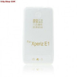 Husa Silicon Ultra Slim Sony Xperia E1 Transparent