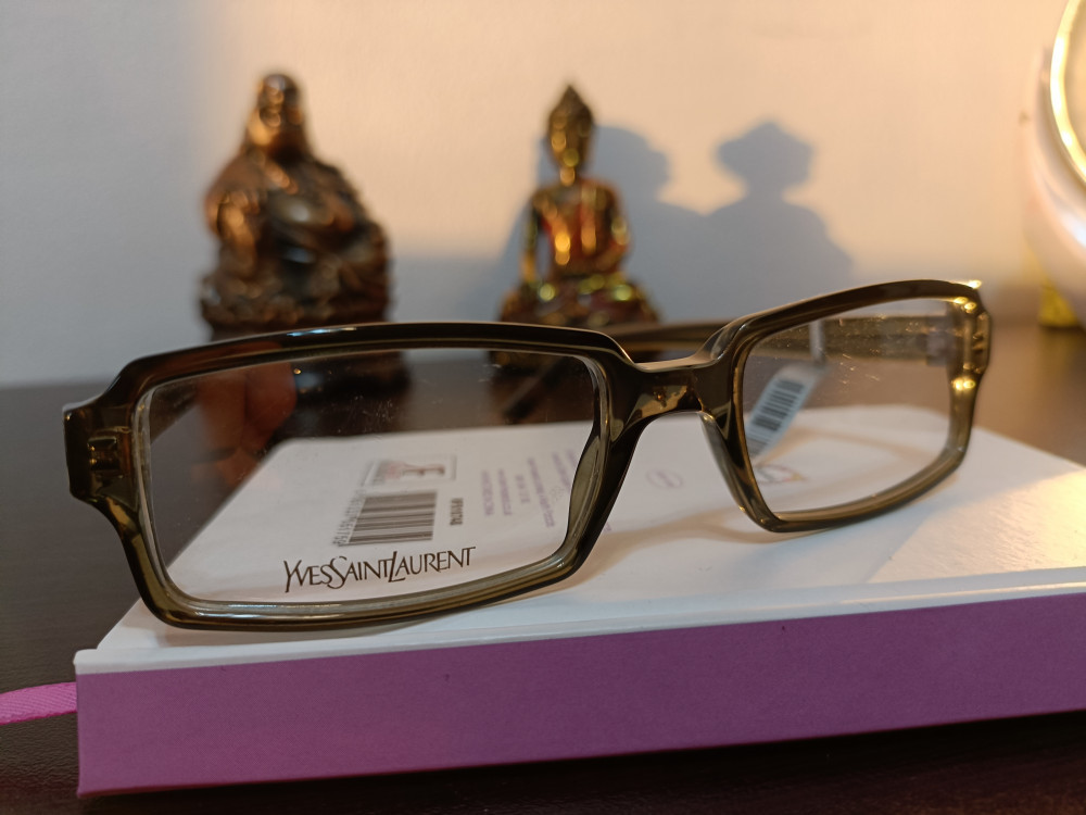 Rame ochelari vintage de colecţie, Rectangulara, Yves Saint Laurent |  Okazii.ro