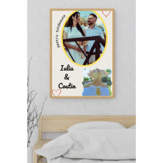 Poster si tablou personalizat cadou pentru partener-Pentru totdeauna