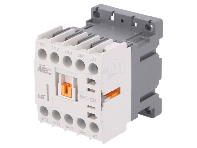 Contactor 3P NO 230VAC 12A GMC-12M
