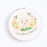 Oglinda de poseta cu mesaj Te iubesc, bunica