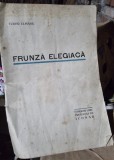 Frunza elegiaca - Tudor Ulmanu cu semnatura lui Iulian Vesper