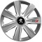 Set 4 Capace Roti GTX Gri R15, Pentru Peugeot