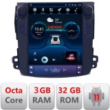 Navigatie Tesla Mitsubishi Outlander 2007-2011, 4G, CarPlay, Android Auto