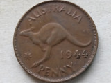 AUSTRALIA-1 PENNY 1944, Australia si Oceania, Bronz