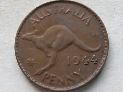 AUSTRALIA-1 PENNY 1944 foto
