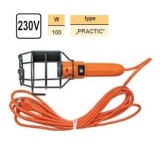 Lampa atelier auto Practic, 60W, Vorel