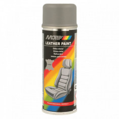 Spray Vopsea Piele Motip Leather and Vinyl Paint, Gri, 200ml