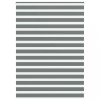 Jaluzea tip zebra gri &icirc;nchis lățime țesătură 160,9 cm poliester