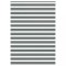 Jaluzea tip zebra gri &icirc;nchis lățime țesătură 160,9 cm poliester